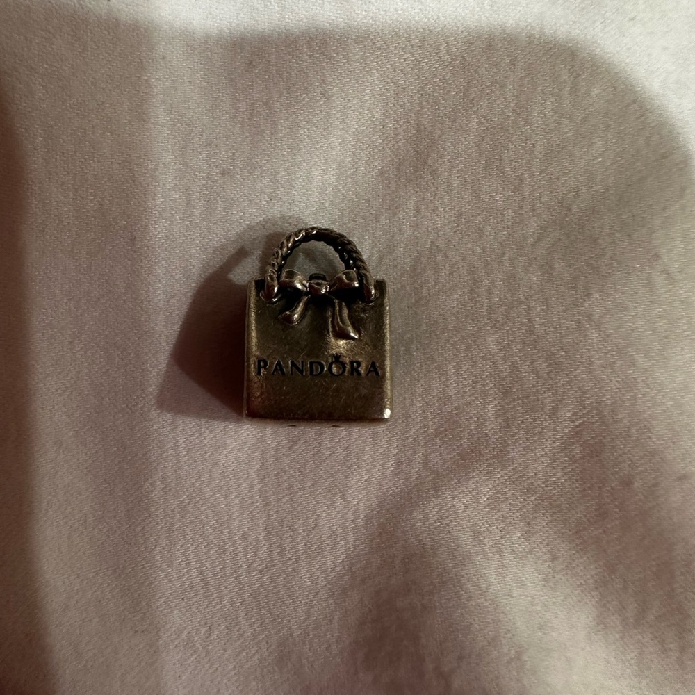 Pandora Silver Shopping Bag Charm